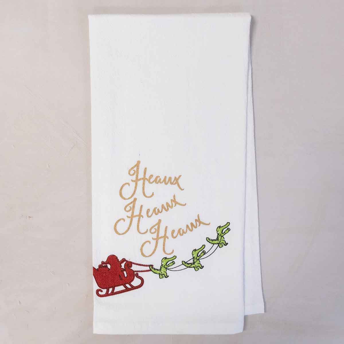 Heaux Gator Hand Towel