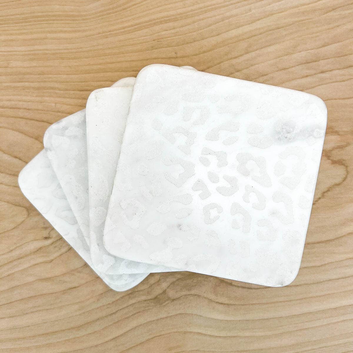Leopard Marble Coasters