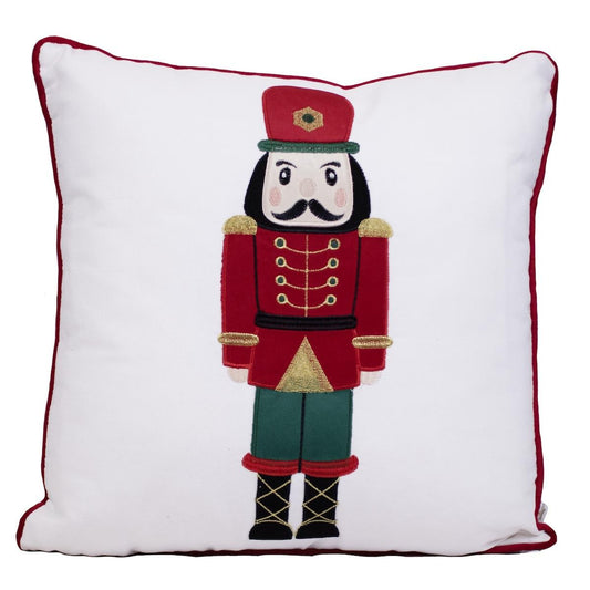 Nutcracker Pillow - Red