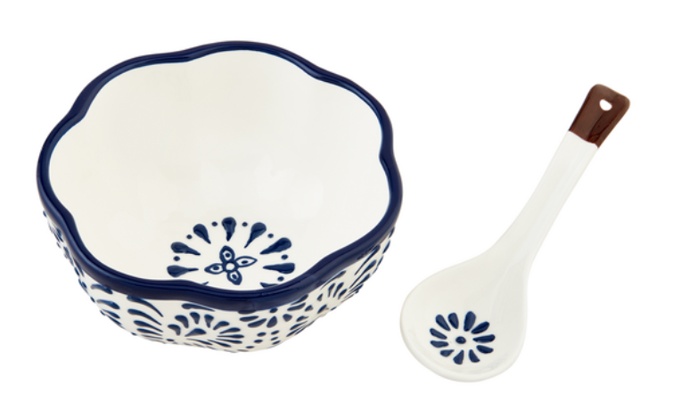 Salsa Bowl Set - Blue