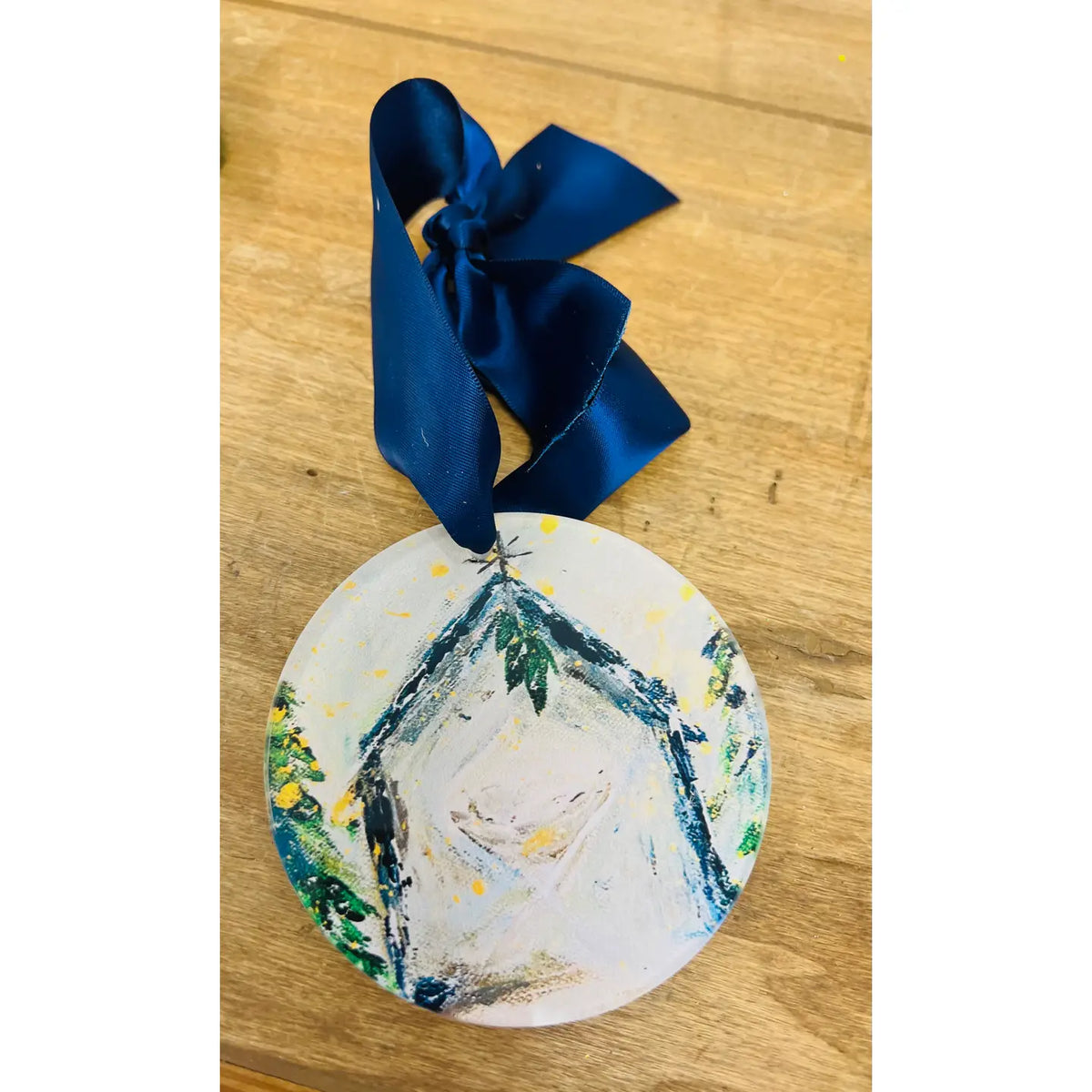 Acrylic Ornament - Manger