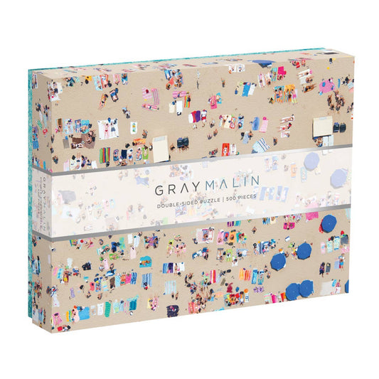 Gray Malin Beach Double-Sided 500 Piece Puzzle
