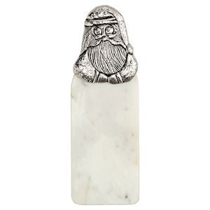 Metal Santa & Marble Board