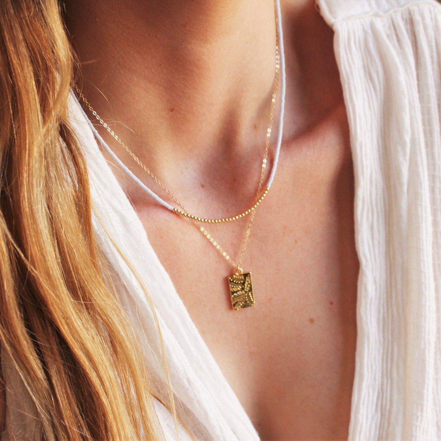 Olive Branch Necklace