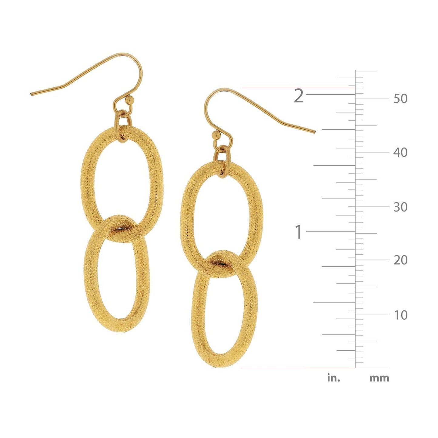 Gold Chain Earrings