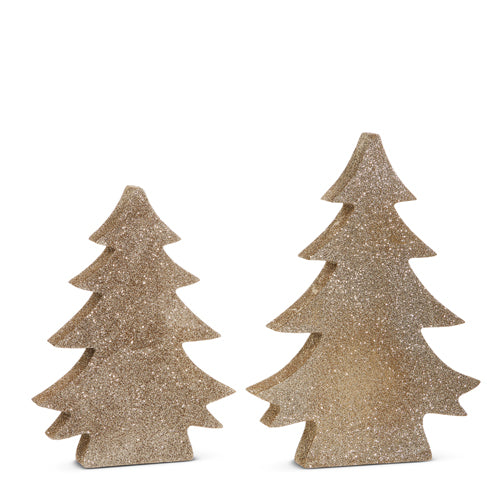 Gold Glitter Tree - Small