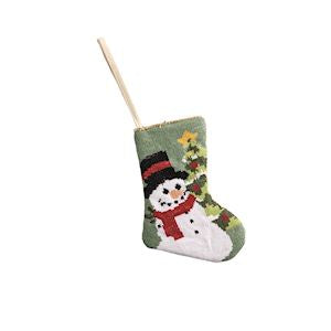 Mini Snowman Stocking
