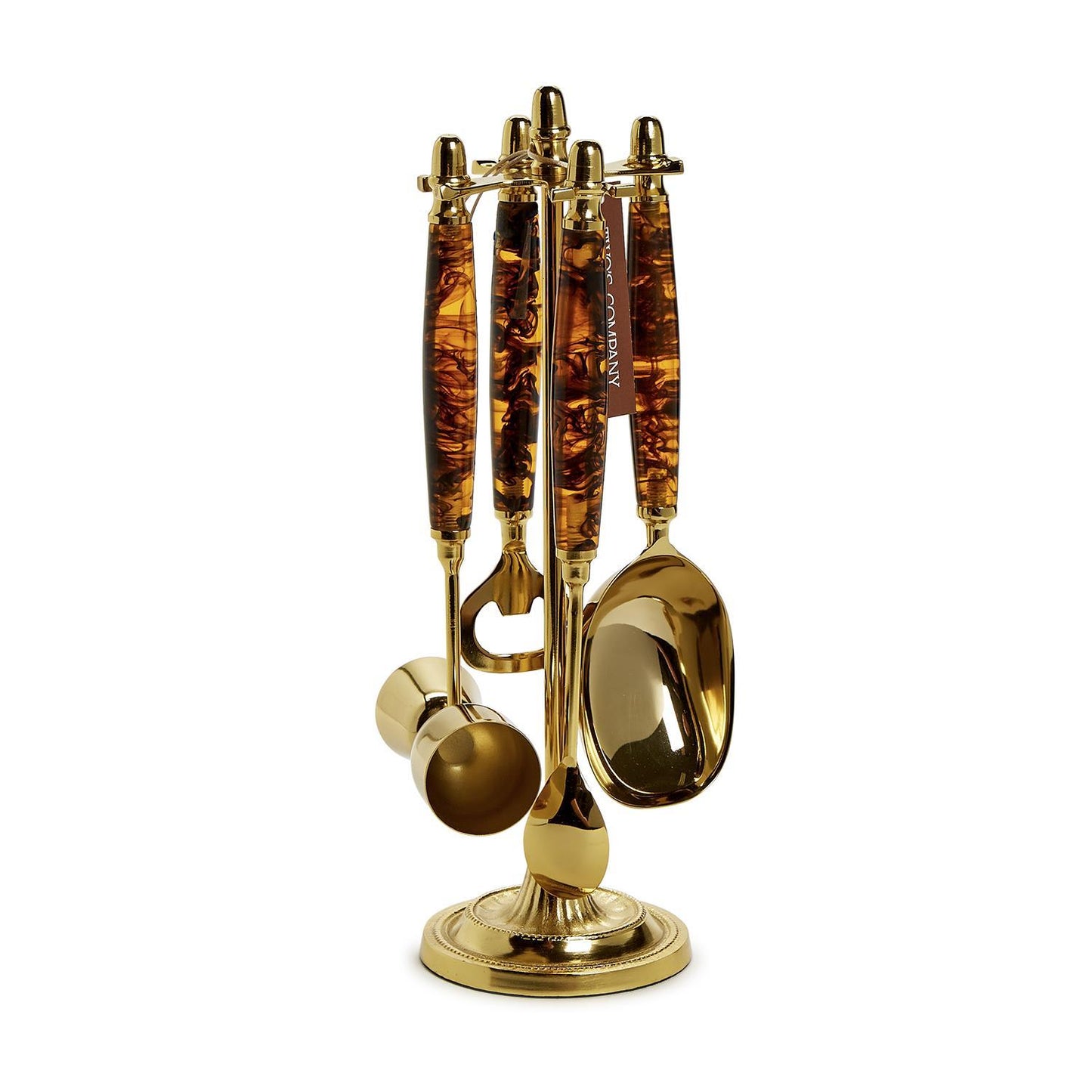 Tortoise Bar Set w/Stand