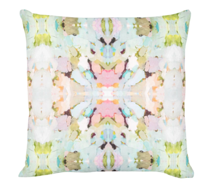 Martini Olives Linen Cotton Pillow