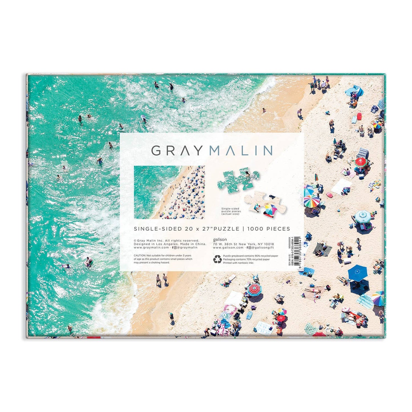 Gray Malin Seaside 1000 Piece Puzzle