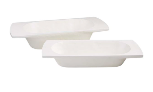 White Dough Bowl - Large