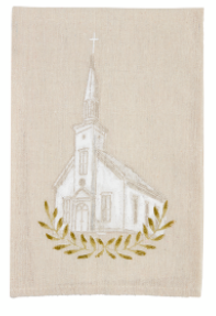 Church Painted Towel