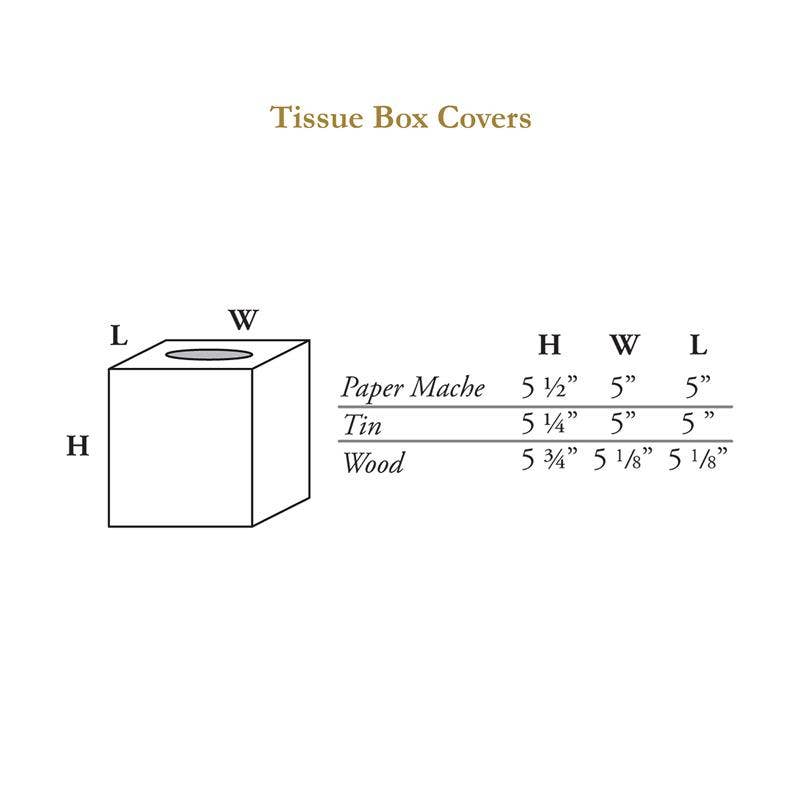 Cabana Pink Tissue Box Cover