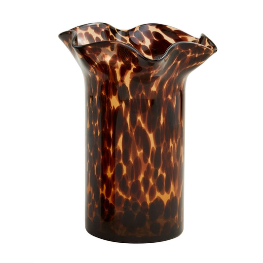 Large Ruffle Tortoise Vase