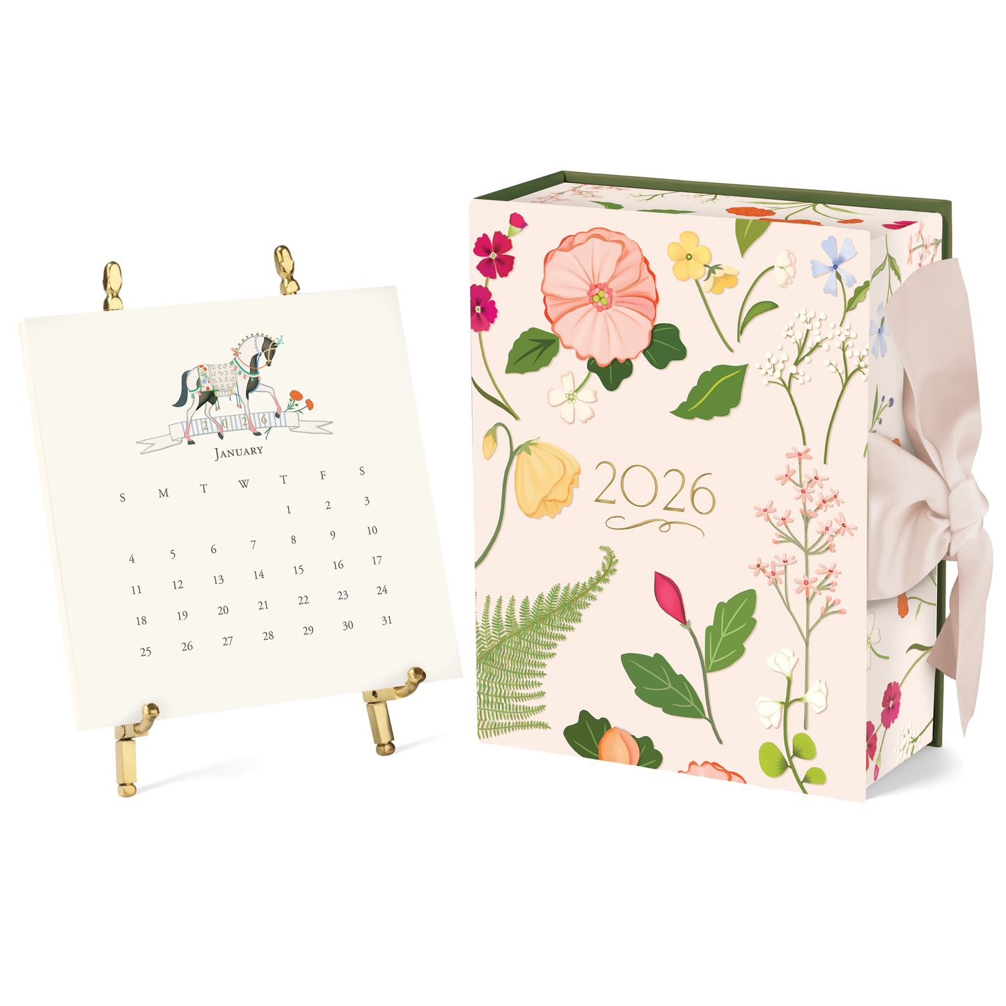 2026 Karen Adams 18-Month Desk Calendar