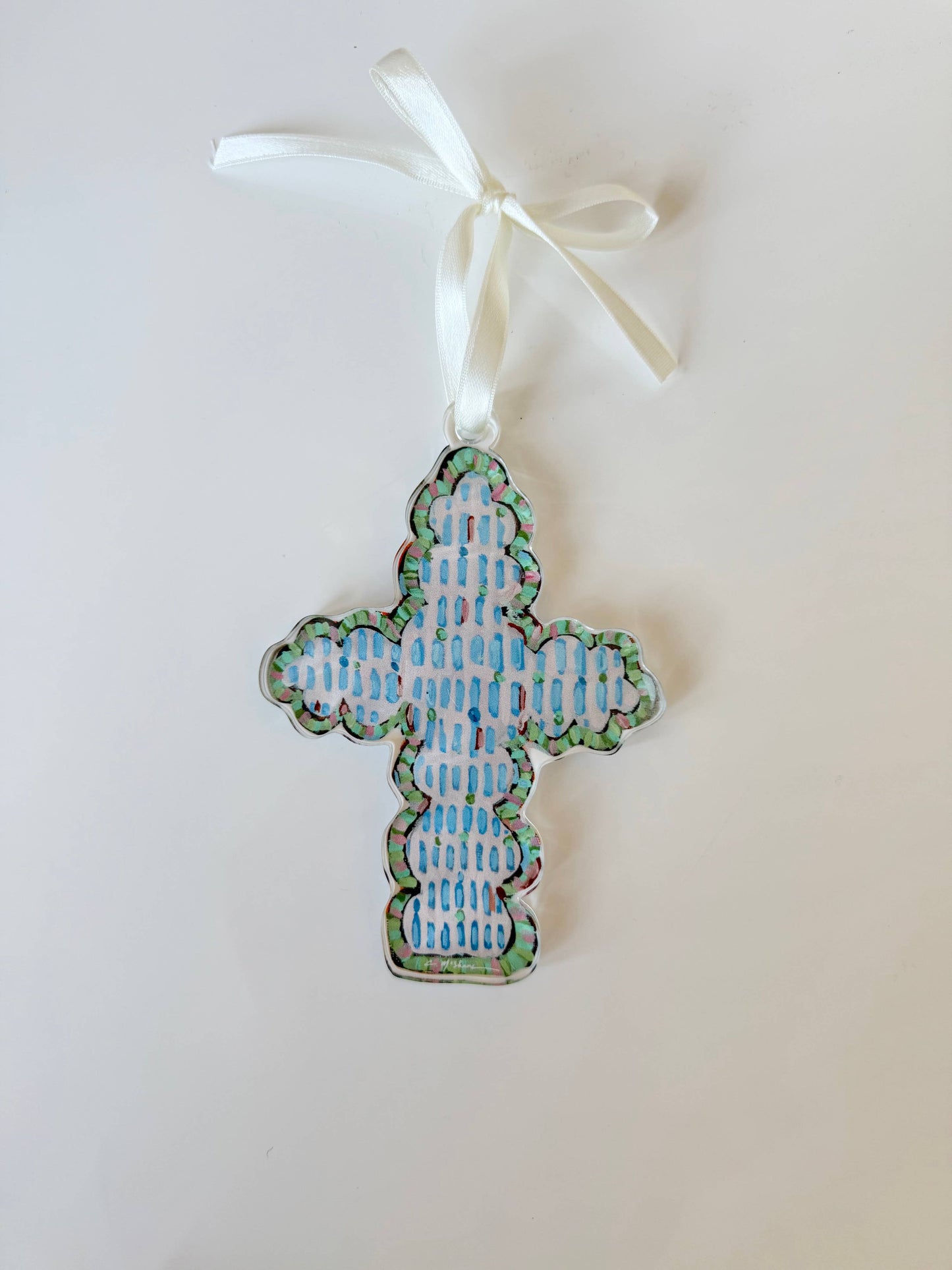 "Faithful Cross I" ornament