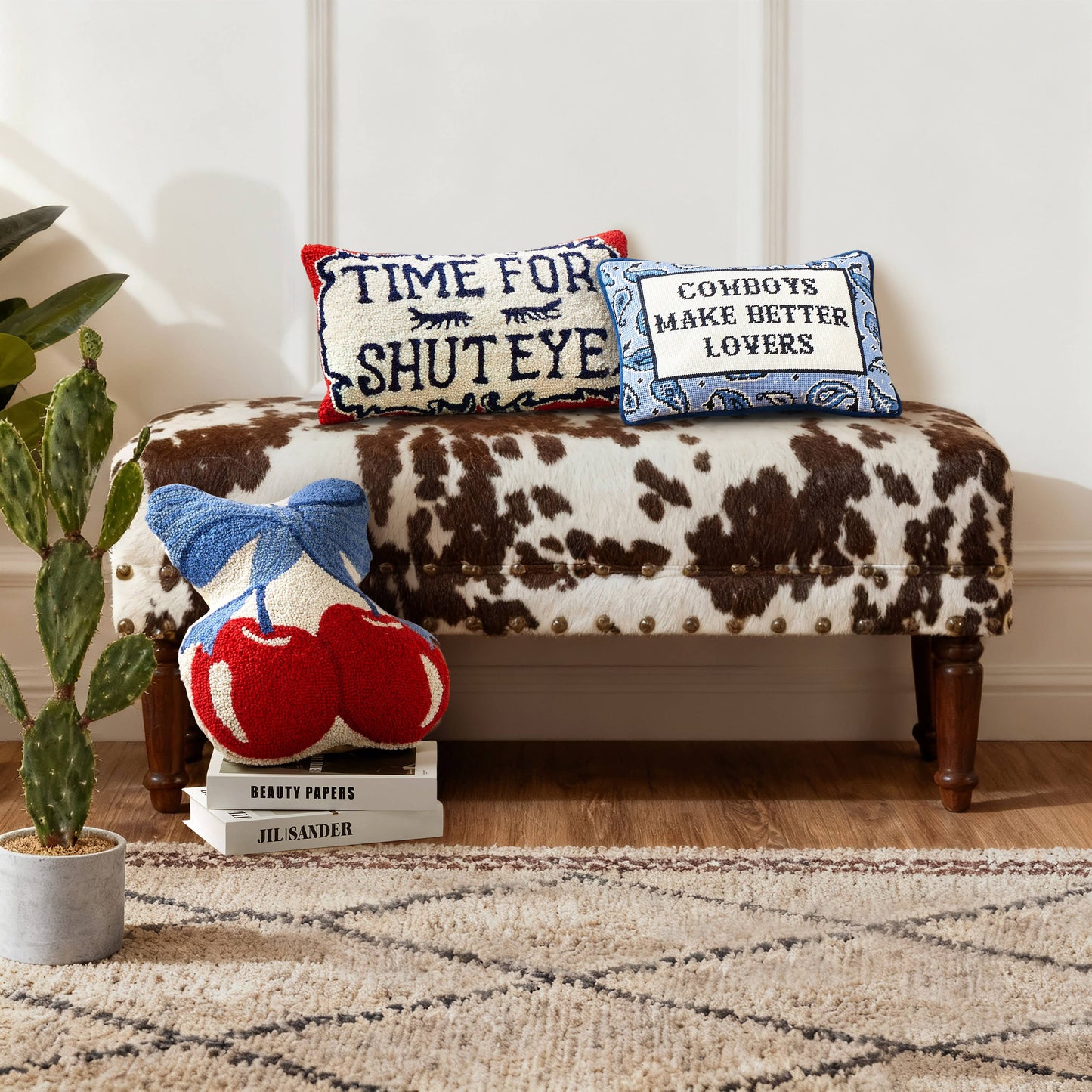 Time For Shut Eye Hook Pillow