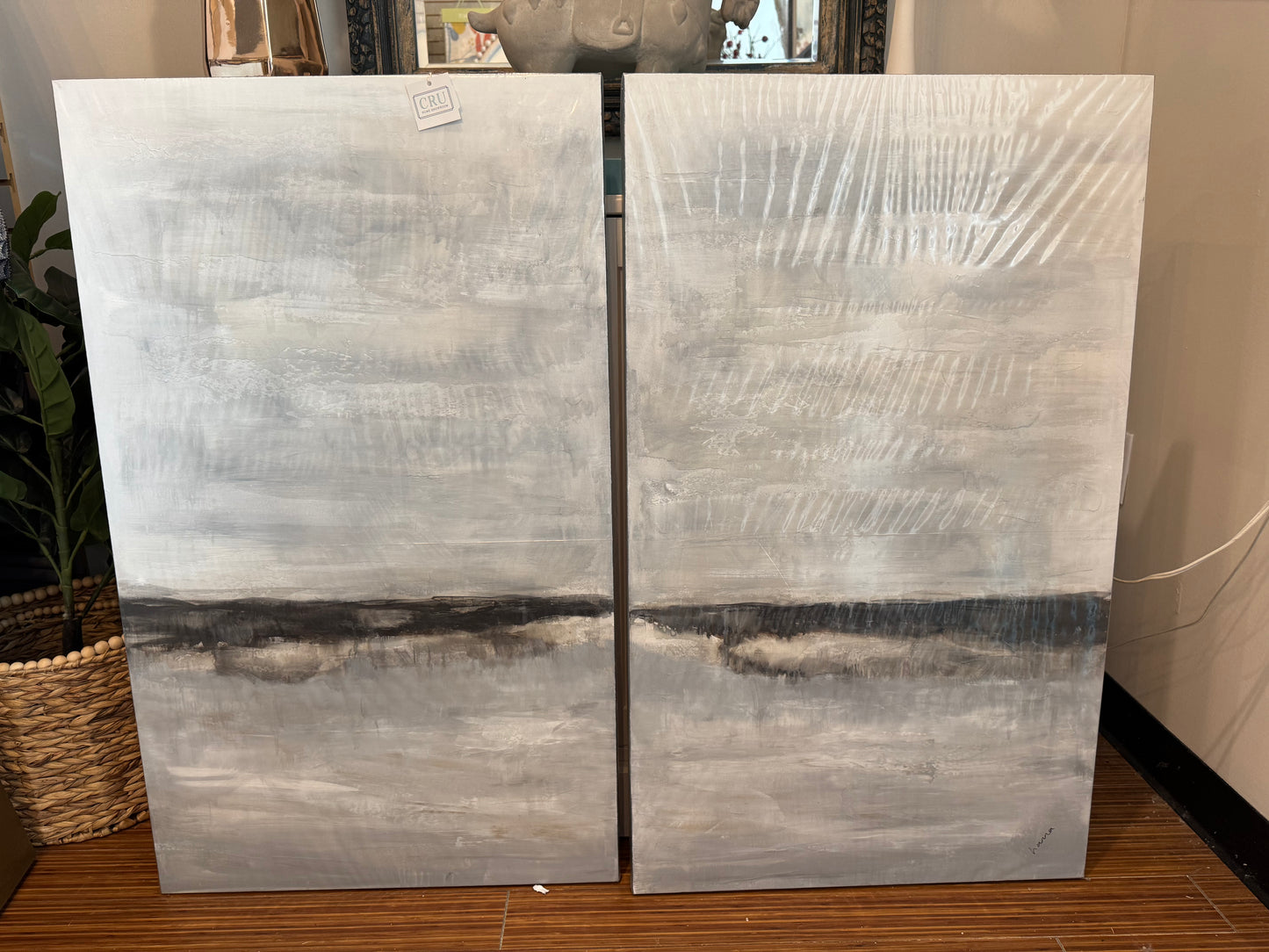 Beached Gallery wrap Set Of 2