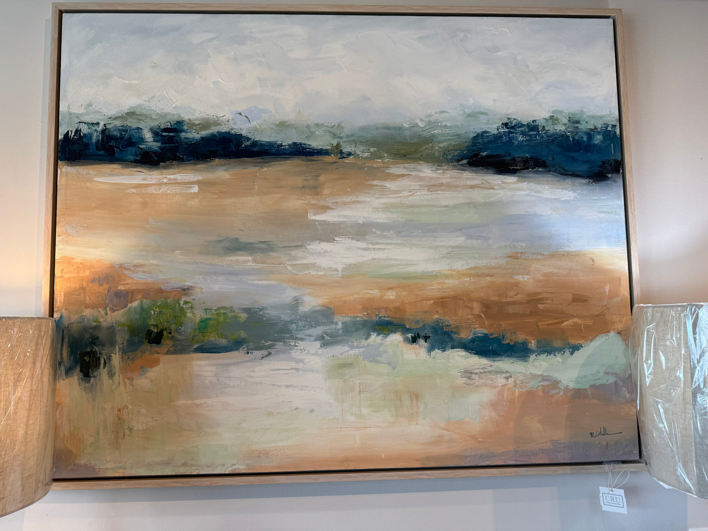Mesa Vista Gallery Wrap w/Birch Frame