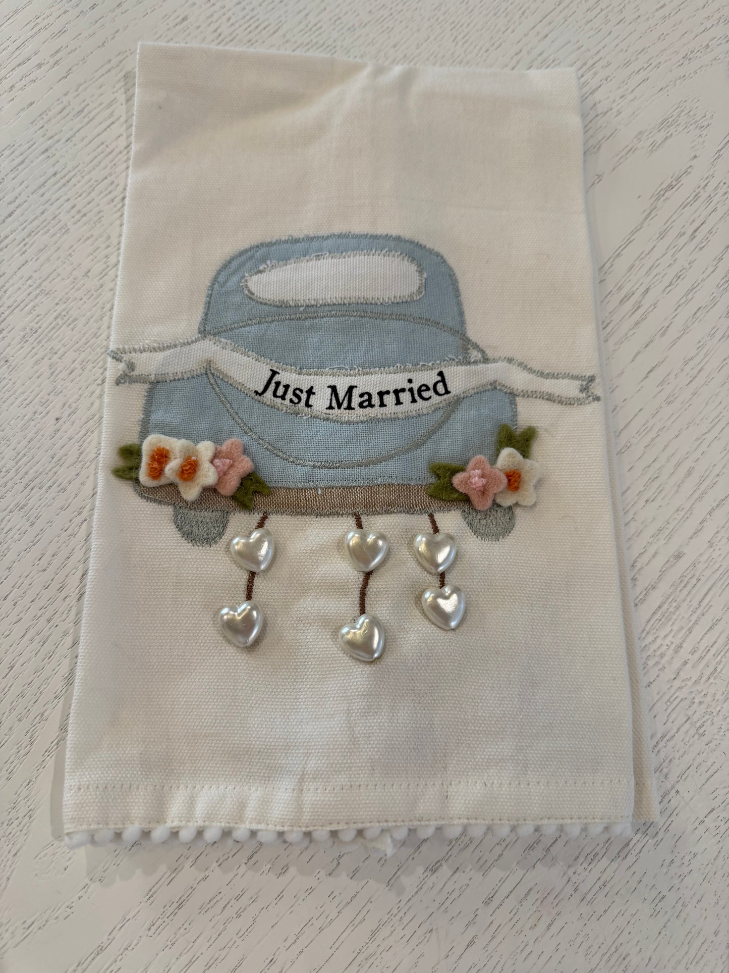 Just Married Kitchen Towel