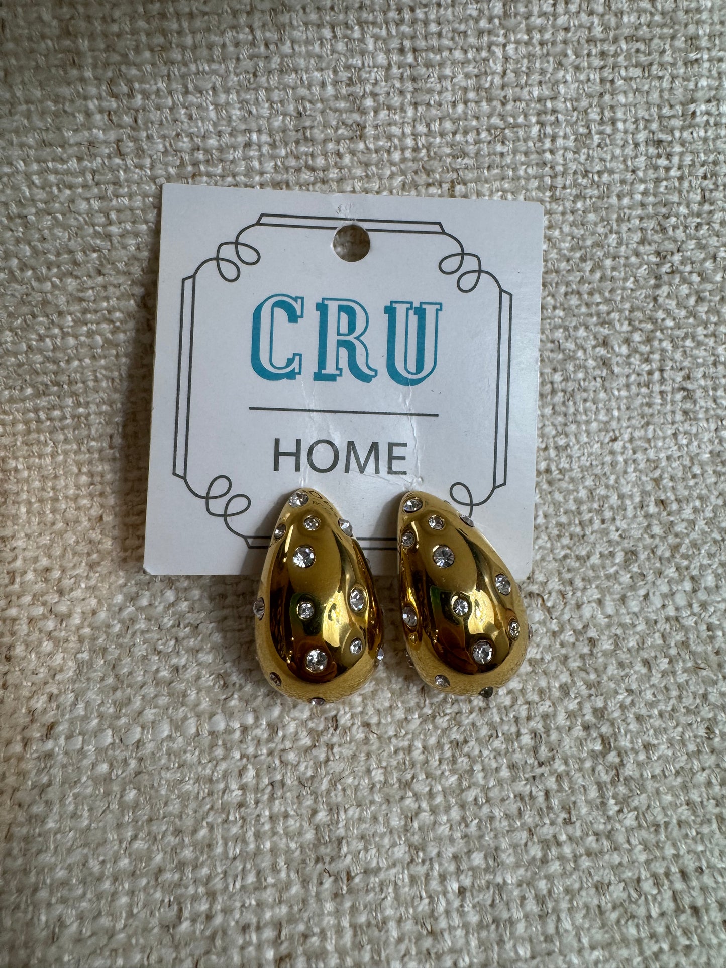 Mary Earrings Clear
