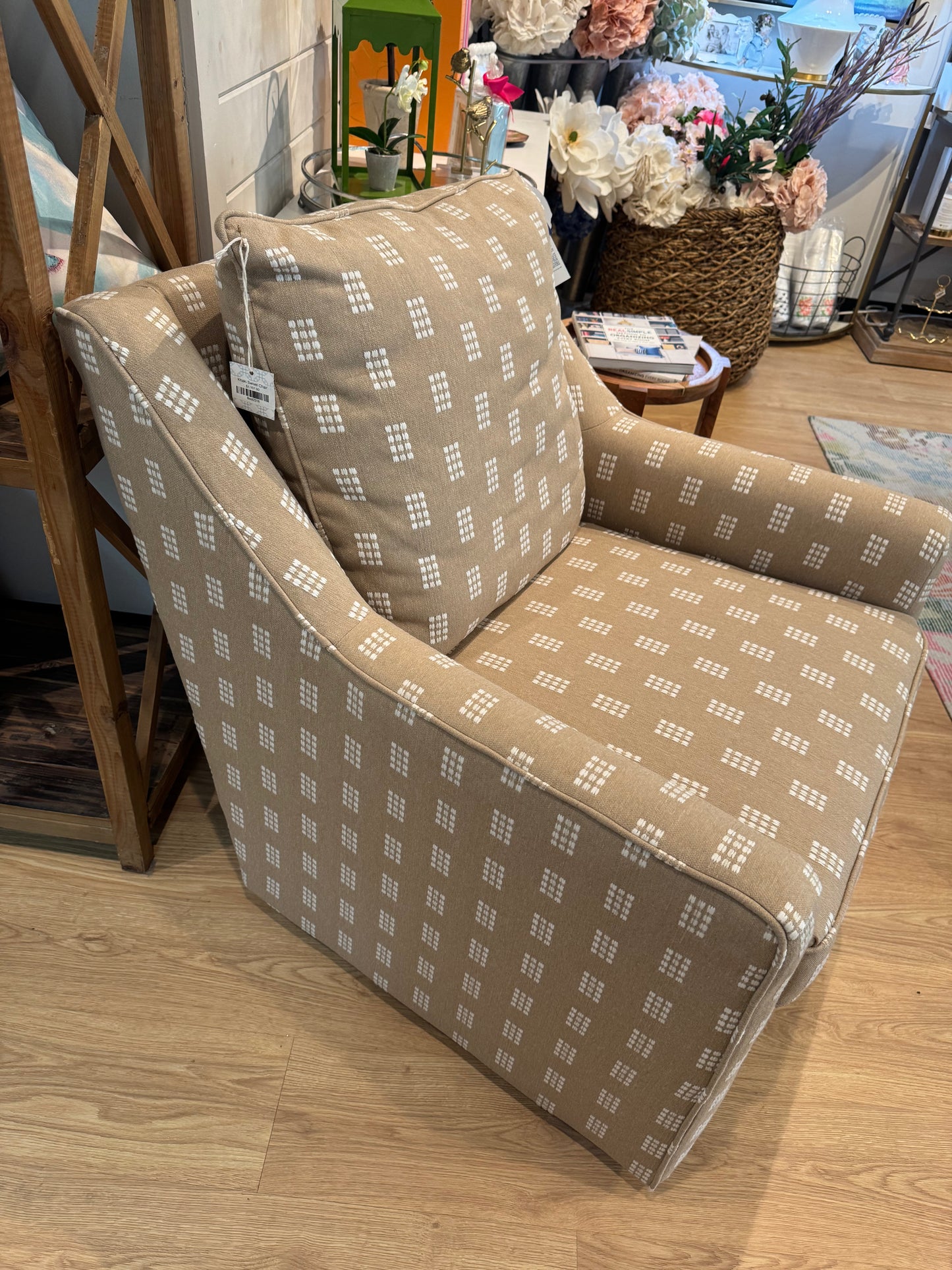 Khaki Swivel Chair