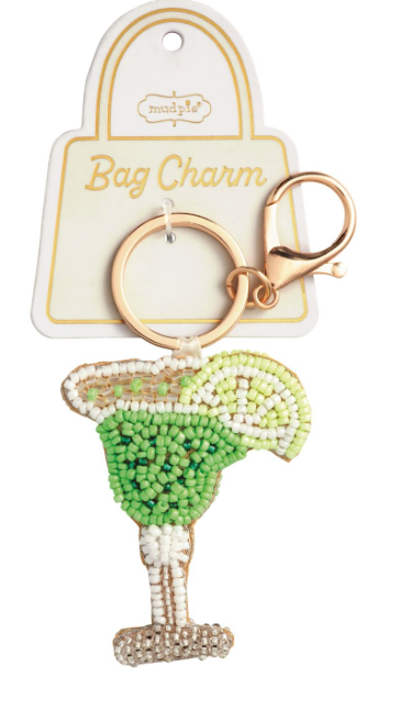 Margarita Beaded Bag Charm