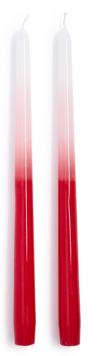 Taper candles Red
