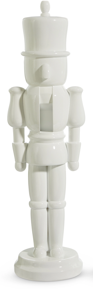 23" White Nutcracker w/Hat