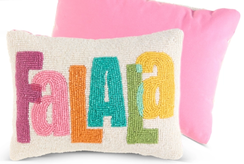 Neon Beaded Pillow - FaLaLa