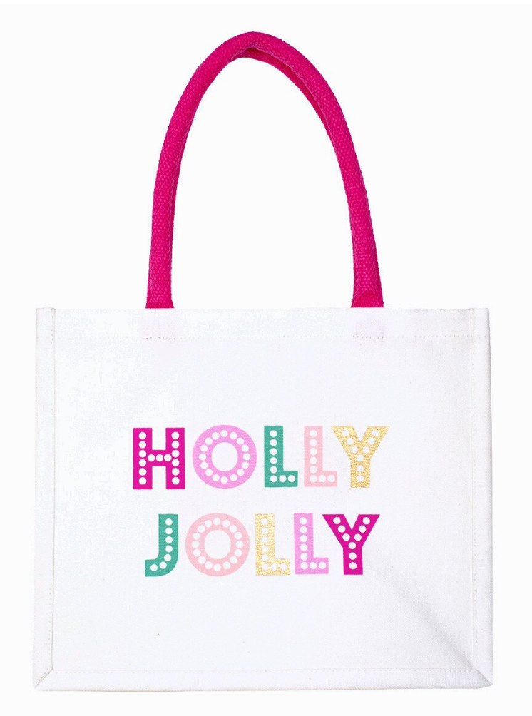 Holly Jolly Gift Tote