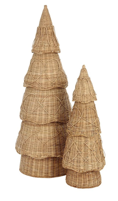 Rattan Tiered Tree - Small