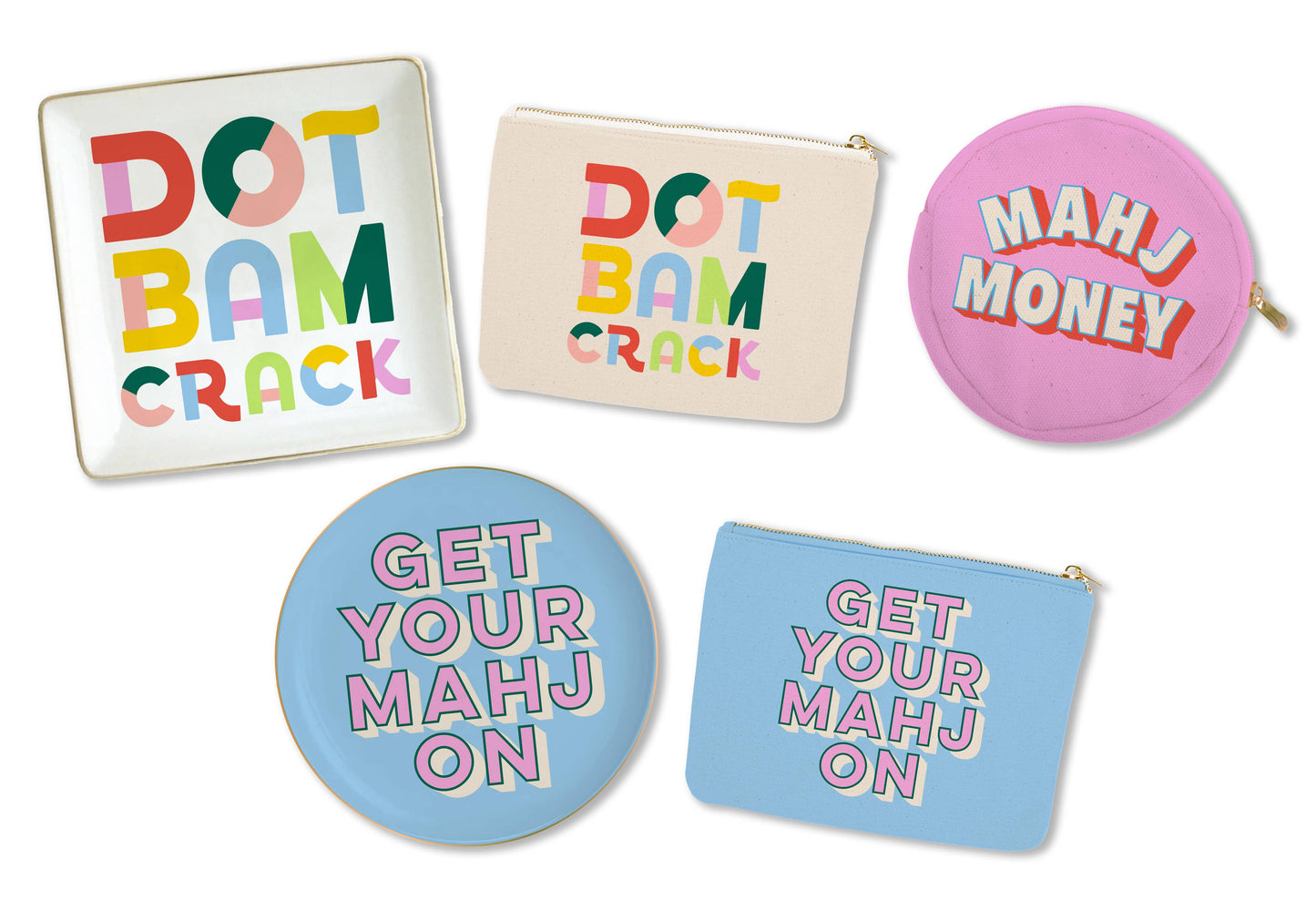 Dot Bam Crack Cocktail Napkins