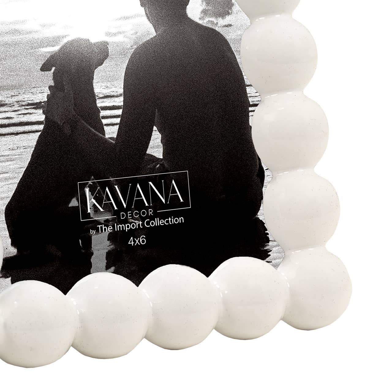 White Bubble Frame - 5x7