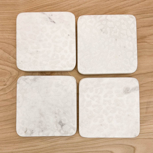 Leopard Marble Coasters