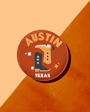 Austin Kickoff Coasters