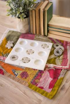 Marble Tic-Tac-Toe Game