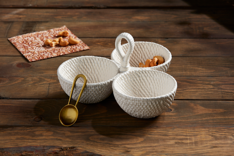 Woven Triple Dip Set