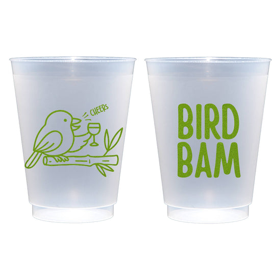 Mahjong - Bird Bam Frosted Cup (8 ct bag)