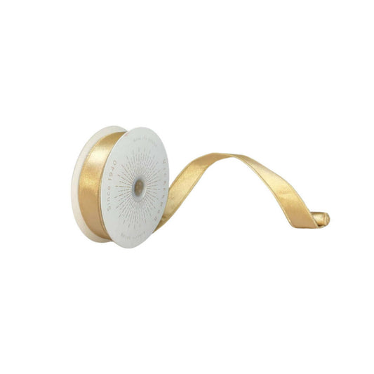 Champagne Satin Christmas Ribbon