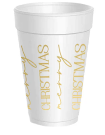 Merry Christmas Cups - 10