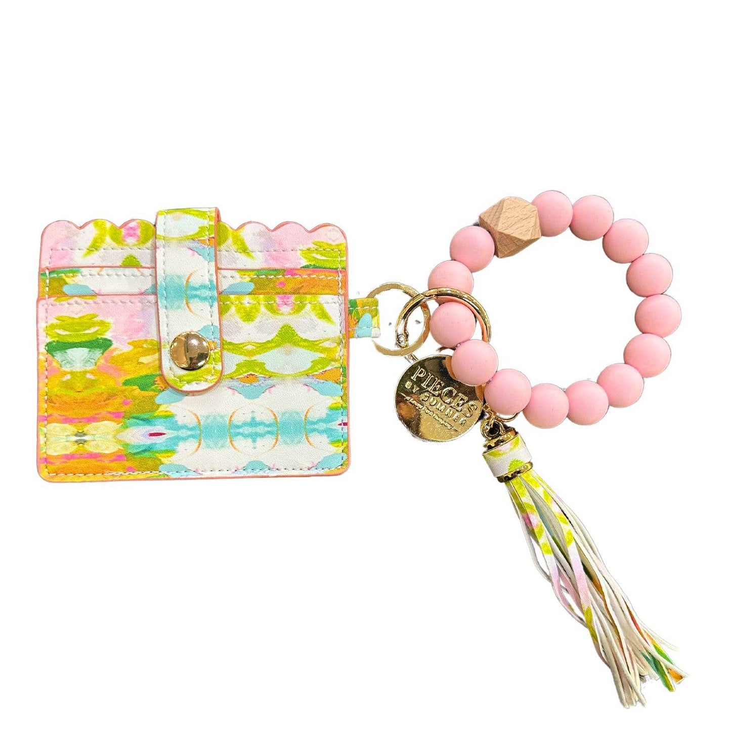 Palm Beach Keychain Wristlet Wallet