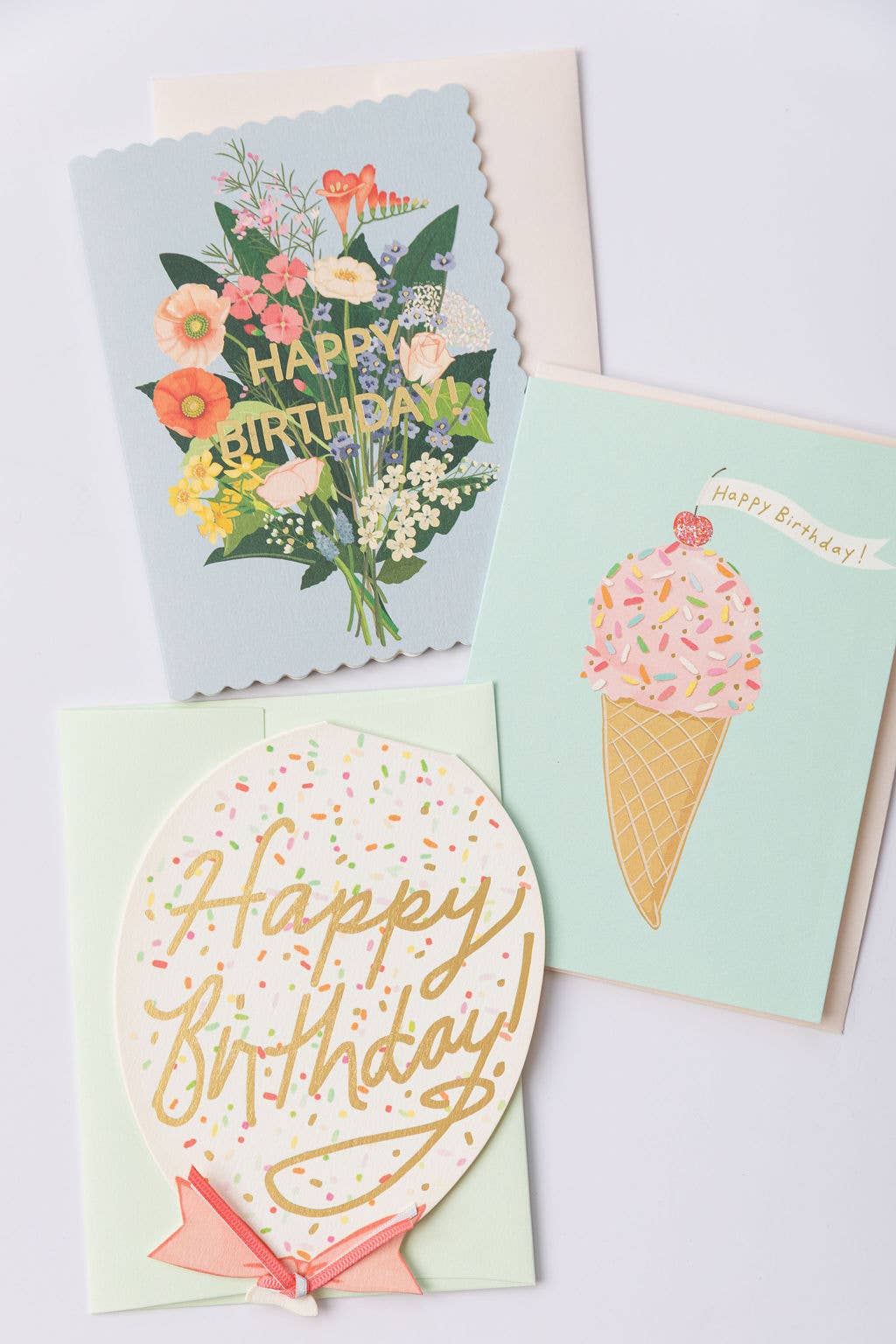 Floral Birthday Greeting Card