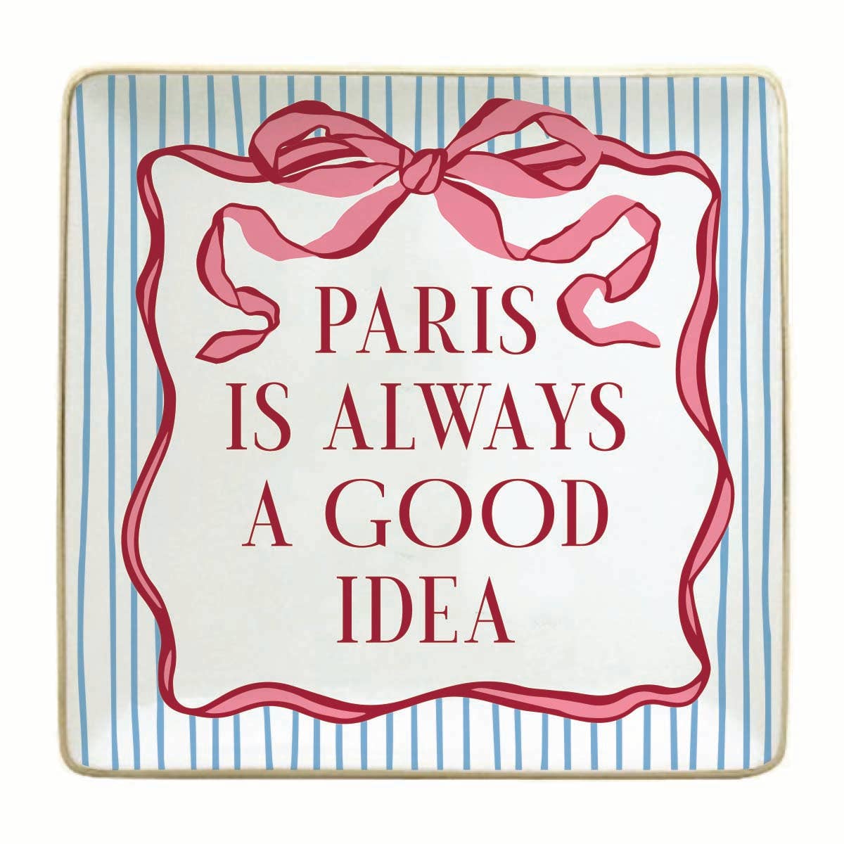 Ceramic Paris Trinket Tray