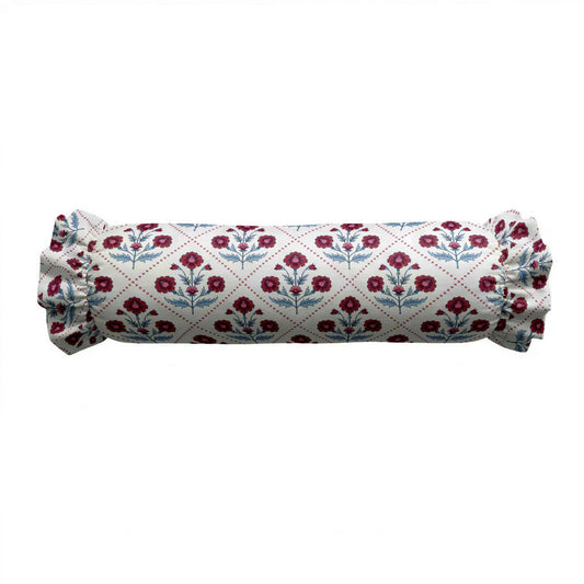 Frankie Ruffled Bolster Pillow