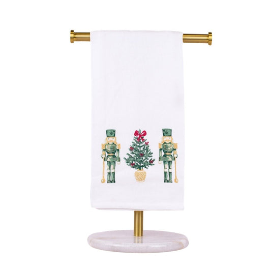 Watercolor Trio Nutcracker Hand Towel