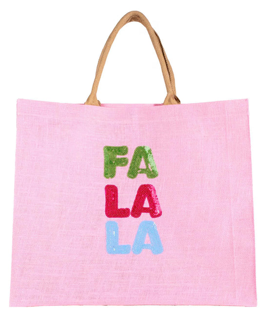 FaLaLa Sequin Carryall Tote