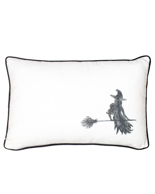 Watercolor Witch Pillow