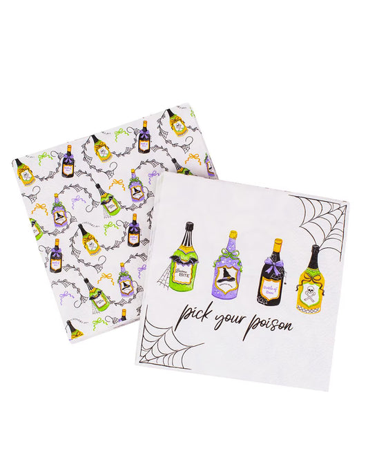 Pick Your Poison Cocktail Napkins