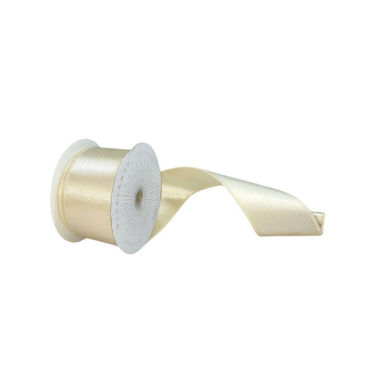 "x10yd Oat Satin Ribbon